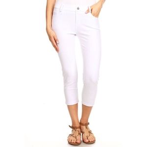 Capri Jennings Stretchy Skinny Pants Jeans Legging